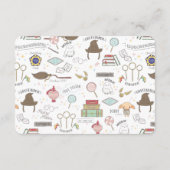 ハリシンプルー・ポッター赤ちゃんシャワー エンクロージャーカード (裏面)