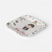 ハリシンプルー・ポッター赤ちゃんシャワー ペーパープレート (傾斜あり)