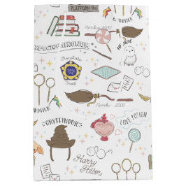 ハリシンプルー・ポッター赤ちゃんシャワー ミディアムペーパーバッグ