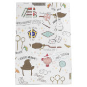 ハリシンプルー・ポッター赤ちゃんシャワー ミディアムペーパーバッグ (裏面)