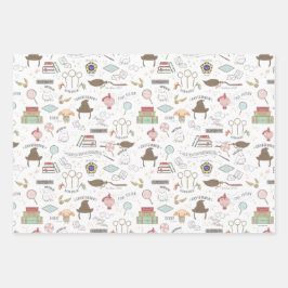 ハリシンプルー・ポッター赤ちゃんシャワー ラッピングペーパーシート