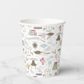 ハリシンプルー・ポッター赤ちゃんシャワー 紙コップ (裏面)