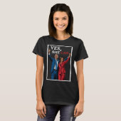 ハリスとバラク・オバマが2024年の衆院選 Tシャツ (正面フル)