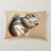 ハリスのアンテロープリス(Ammospermophilus) アクセントクッション (裏面)