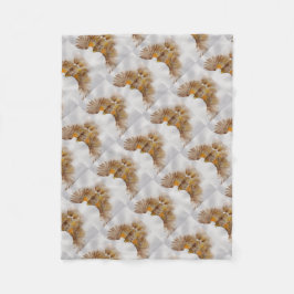 ハリスのタカ、肉食鳥 フリースブランケット