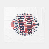 ハリスのホテル フリースブランケット (正面(横))