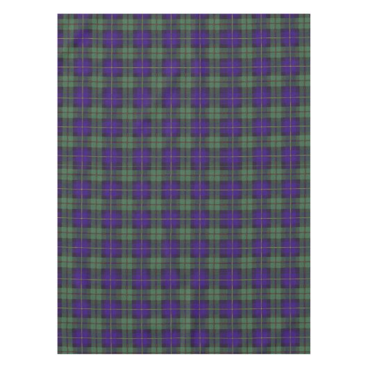 ハリスの一族の格子縞のスコットランド人のタータンチェックのMacleod テーブルクロス (正面)