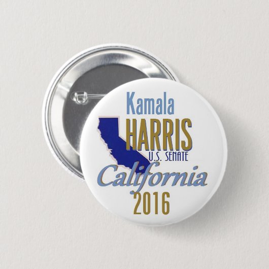 ハリスの上院2016年 缶バッジ (正面&裏面)