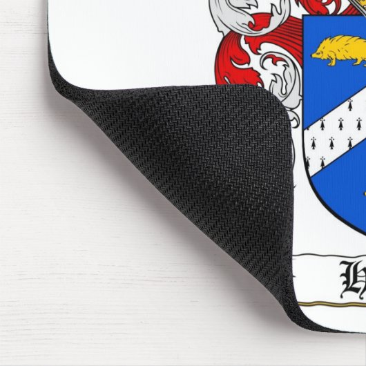 ハリスの家紋-ハリスの紋章付き外衣 マウスパッド (コーナー)