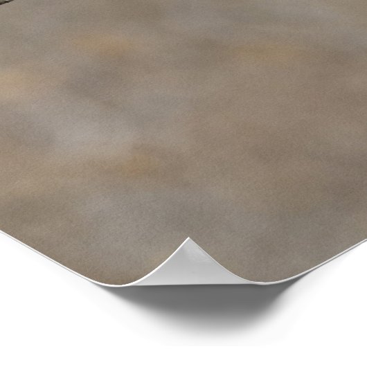 ハリスの鷹が猛火を放った ポスター (角)