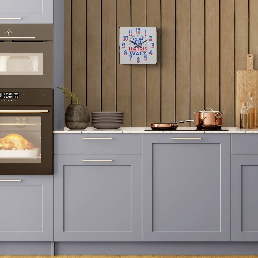 ハリスウォルズ踊りネコが再びアメリカを幸せに スクエア壁時計