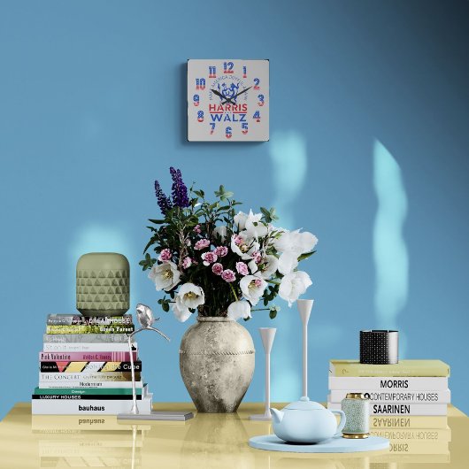 ハリスウォルズ踊りネコが再びアメリカを幸せに スクエア壁時計