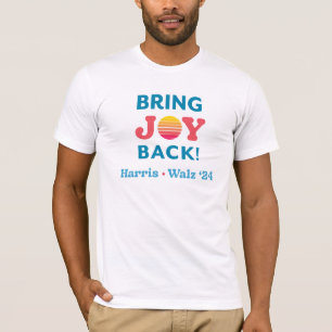 ハリスウォルズTシャツにジョイを戻す Tシャツ