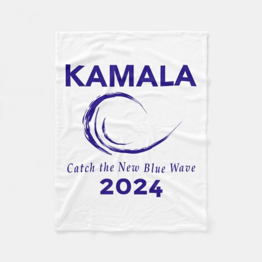 ハリスキャンペーン2024 フリースブランケット (正面)