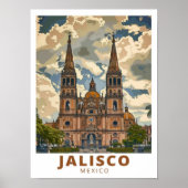 ハリスコ州の壁のアート - メキシコ ハリスコ州の壁のアート - グア ポスター (正面)