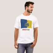 ハリスコ州の振る旗 Tシャツ (正面フル)