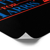 ハリスシャツのためにカマラハリス社長2024 ポスター (角)