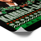 ハリスシャツカマラララレディメンズ醜いクリスマ ポスター (角)