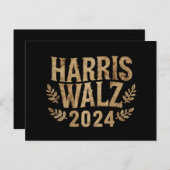 ハリスティムワルツクレストヴィンテージハリスワルツ2024 ポストカード (正面/裏面)