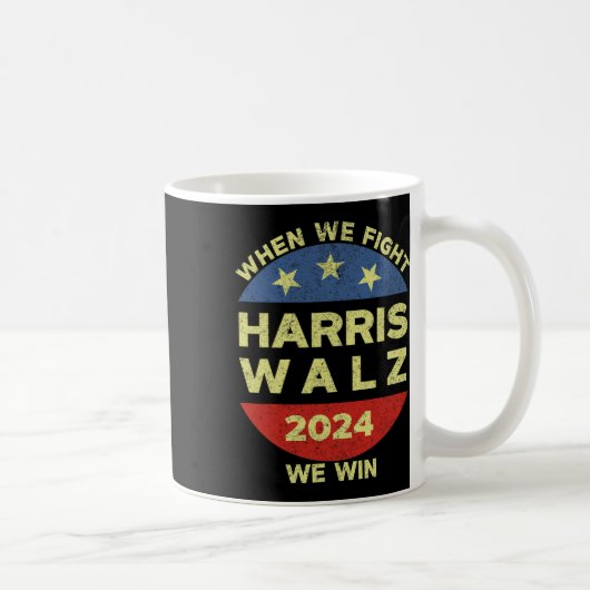 ハリスティムWAlzheimer 2024我々が勝つと戦う コーヒーマグカップ (右)