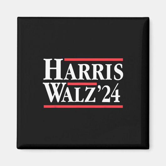 ハリスティムWAlzheimer 2024民主チケット1 マグネット (正面)