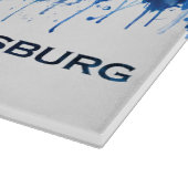 ハリスバーグペンシルベニアスカイラインブルー カッティングボード (角)