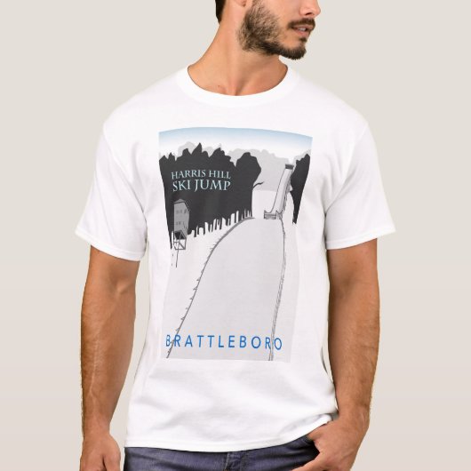 ハリスヒルスキージャンプTシャツ Tシャツ (正面)