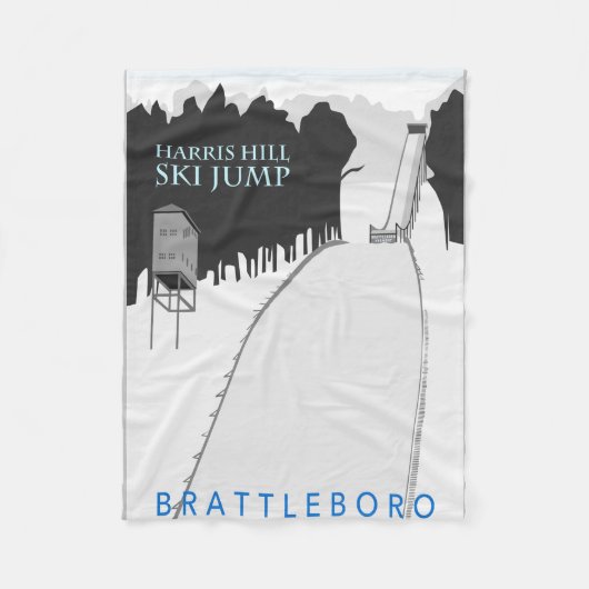 ハリスヒルブランケット フリースブランケット (正面)