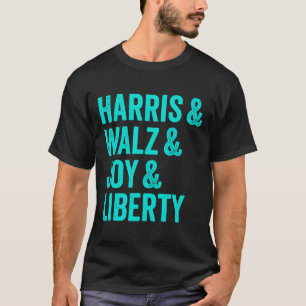 ハリスホイマージョイリバティ – Harris Waltz 2024 Ret Tシャツ