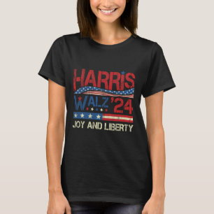 ハリスホイマージョイリバティ – Harris Waltz 2024 Ret Tシャツ