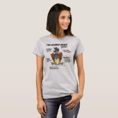 ハリスホークのキャラクター Tシャツ (正面フル)