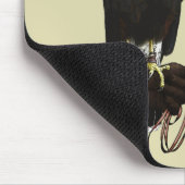 ハリスホークオングローブ マウスパッド (コーナー)