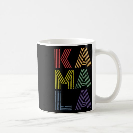ハリスレトロヴィンテージ 動揺して コーヒーマグカップ (右)
