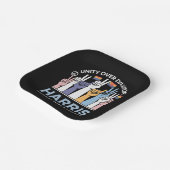 ハリスワルツワルツ2024ユニティ・オーバー・ディビジョン ペーパープレート (傾斜あり)