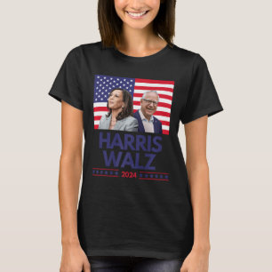 ハリスワルツ選挙運動カマラハリスティムワルツアメリ Tシャツ
