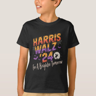ハリスワルツ2024より明るい明日のハロウィーのために Tシャツ