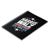 ハリスワルツ2024カマラハリスティムワルツ2024 ノートブック (左側)