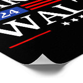 ハリスワルツ2024カマラハーには戻らない ポスター (角)