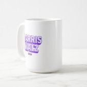 ハリスワルツ2024コーヒーマグ コーヒーマグカップ (正面左)