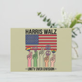 ハリスワルツ2024ユニティ・オーバー・ディビジョン 招待状 (スタンド正面)