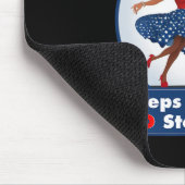 ハリスワルツ2024ワルツダンス2ステップフォワードNot B マウスパッド (コーナー)