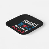 ハリスワルツ2024年選挙運動カマラハリスティムワルツ ペーパープレート (傾斜あり)