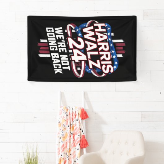 ハリスワルツ2024年選挙運動カマラハリスティムワルツ 横断幕 (インサイチュ)