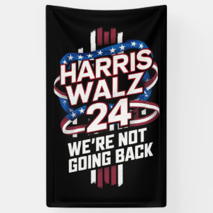 ハリスワルツ2024年選挙運動カマラハリスティムワルツ 横断幕