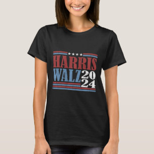 ハリスワルツ2024年選挙運動カマラハリスティムワルツ Tシャツ