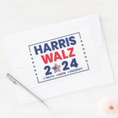 ハリスワルツ2024 | ハリスワルツ 長方形シール (封筒)