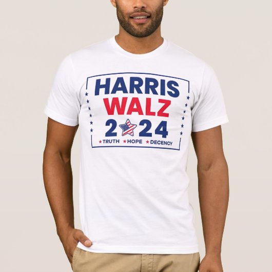 ハリスワルツ2024 | ハリスワルツ Tシャツ (正面)