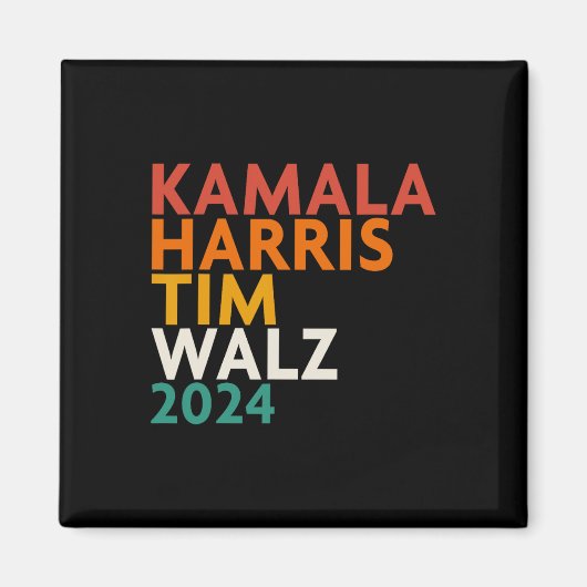 ハリスワルツ2024 マグネット (正面)