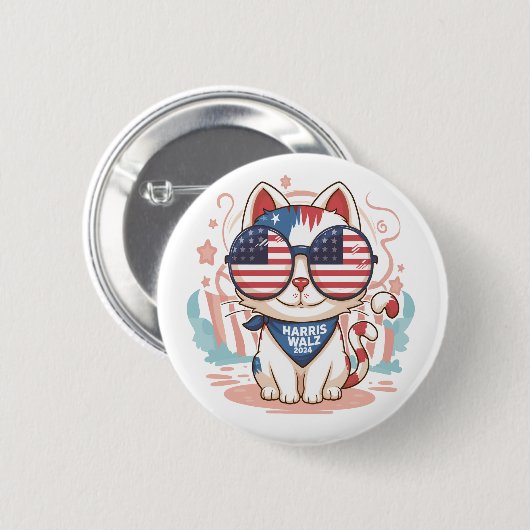 ハリスワルツ2024 缶バッジ (正面&裏面)