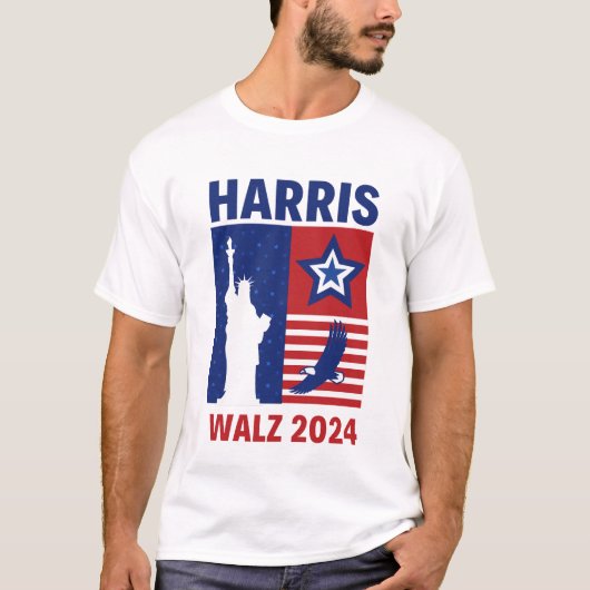ハリスワルツ2024 Tシャツ (正面)